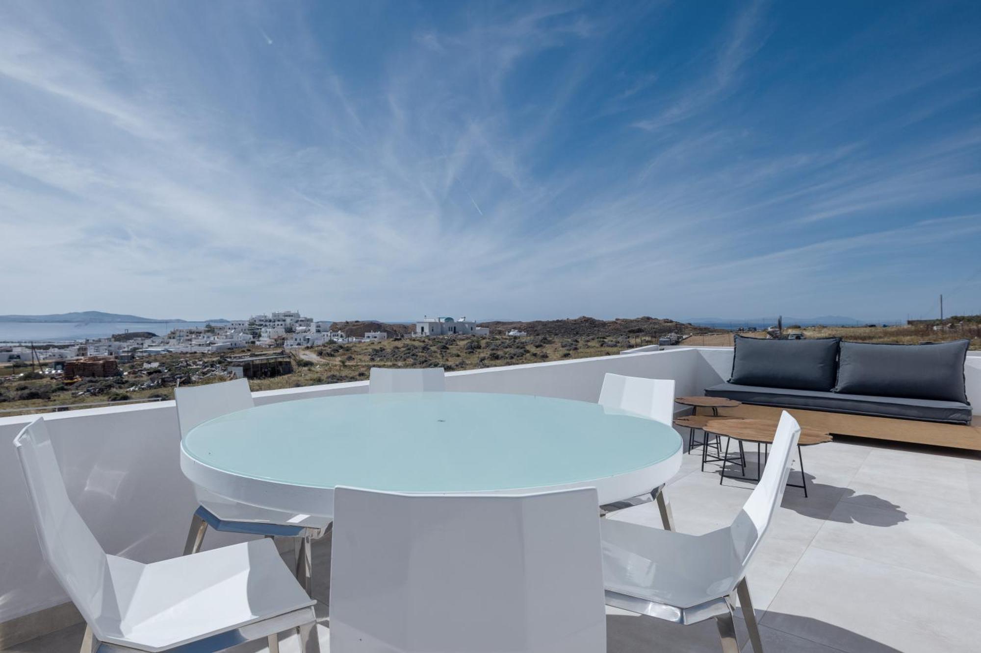 Naxos City El Mar Naxosアパートホテル エクステリア 写真